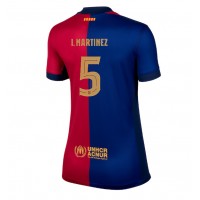 Barcelona Inigo Martinez #5 Hemmatröja Kvinnor 2024-25 Korta ärmar